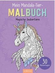 Cover von Mein Mandala-Tier-Malbuch - Magische Zaubertiere