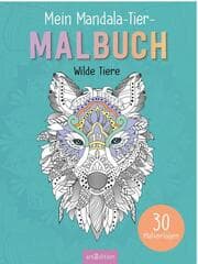 Cover von Mein Mandala-Tier-Malbuch - Wilde Tiere