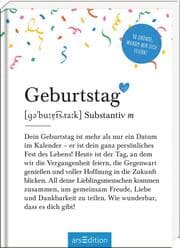Cover von Geburtstag (Substantiv, m)