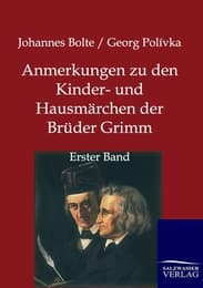Cover von Anmerkungen zu den Kinder- und Hausmärchen der Brüder Grimm