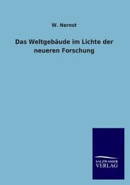 Cover von Das Weltgebäude im Lichte der neueren Forschung