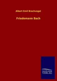 Cover von Friedemann Bach