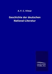 Cover von Geschichte der deutschen National-Literatur