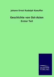 Cover von Geschichte von Ost-Asien
