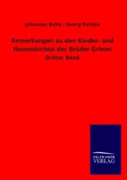 Cover von Anmerkungen zu den Kinder- und Hausmärchen der Brüder Grimm
