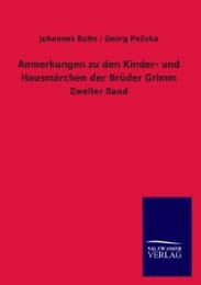 Cover von Anmerkungen zu den Kinder- und Hausmärchen der Brüder Grimm