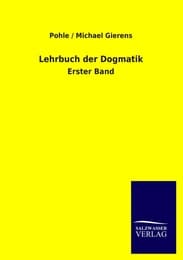 Cover von Lehrbuch der Dogmatik