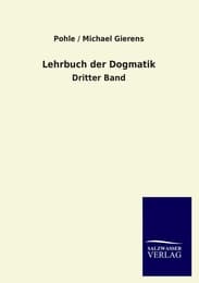 Cover von Lehrbuch der Dogmatik