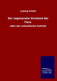 Cover von Der sogenannte Verstand der Tiere