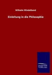 Cover von Einleitung in die Philosophie