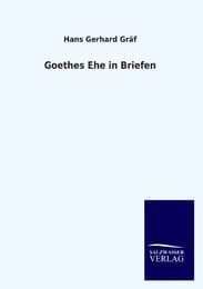 Cover von Goethes Ehe in Briefen