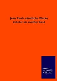 Cover von Jean Pauls sämtliche Werke