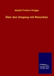 Cover von Über den Umgang mit Menschen