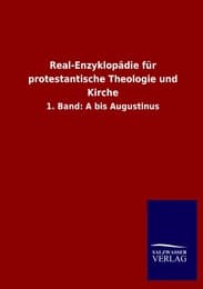 Cover von Real-Enzyklopädie für protestantische Theologie und Kirche