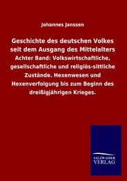 Cover von Geschichte des deutschen Volkes seit dem Ausgang des Mittelalters