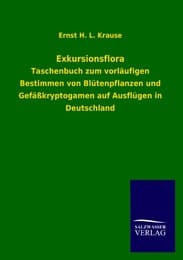 Cover von Exkursionsflora
