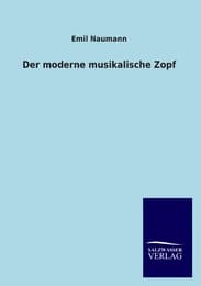 Cover von Der moderne musikalische Zopf