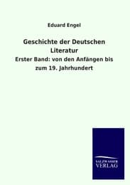 Cover von Geschichte der Deutschen Literatur