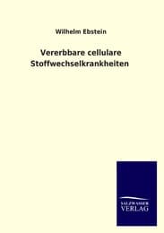 Cover von Vererbbare cellulare Stoffwechselkrankheiten