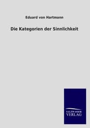 Cover von Die Kategorien der Sinnlichkeit