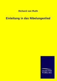 Cover von Einleitung in das Nibelungenlied
