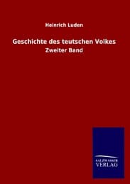 Cover von Geschichte des teutschen Volkes