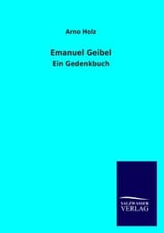 Cover von Emanuel Geibel