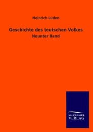 Cover von Geschichte des teutschen Volkes