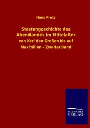 Cover von Staatengeschichte des Abendlandes im Mittelalter