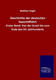 Cover von Geschichte der deutschen Seeschiffahrt