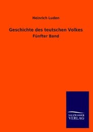Cover von Geschichte des teutschen Volkes