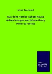 Cover von Aus dem Herder'schen Hause