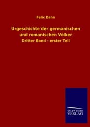 Cover von Urgeschichte der germanischen und romanischen Völker