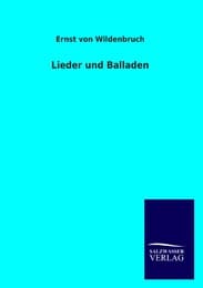 Cover von Lieder und Balladen