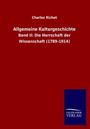 Cover von Allgemeine Kulturgeschichte