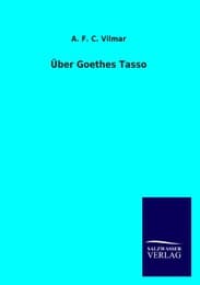 Cover von Über Goethes Tasso