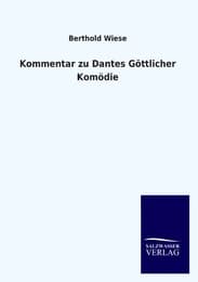 Cover von Kommentar zu Dantes Göttlicher Komödie