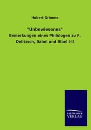 Cover von "Unbewiesenes"