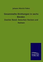 Cover von Gesammelte Dichtungen in sechs Bänden