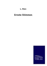 Cover von Ernste Stimmen
