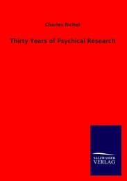 Cover von Thirty Years of Psychical Research