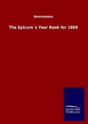 Cover von The Epicure's Year Book for 1869