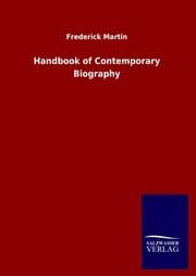 Cover von Handbook of Contemporary Biography