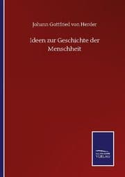 Cover von Ideen zur Geschichte der Menschheit