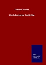 Cover von Hochdeutsche Gedichte