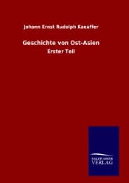 Cover von Geschichte von Ost-Asien