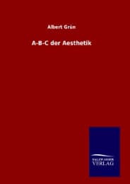 Cover von A-B-C der Aesthetik