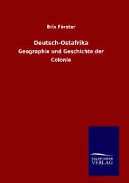 Cover von Deutsch-Ostafrika