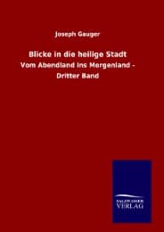 Cover von Blicke in die heilige Stadt