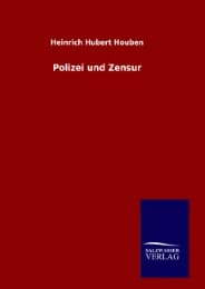 Cover von Polizei und Zensur